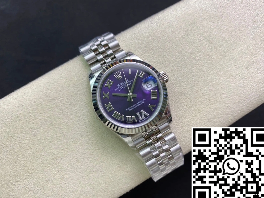 Purple Dial Factory EW M178274-0088 31MM Rolex Datejust 0508